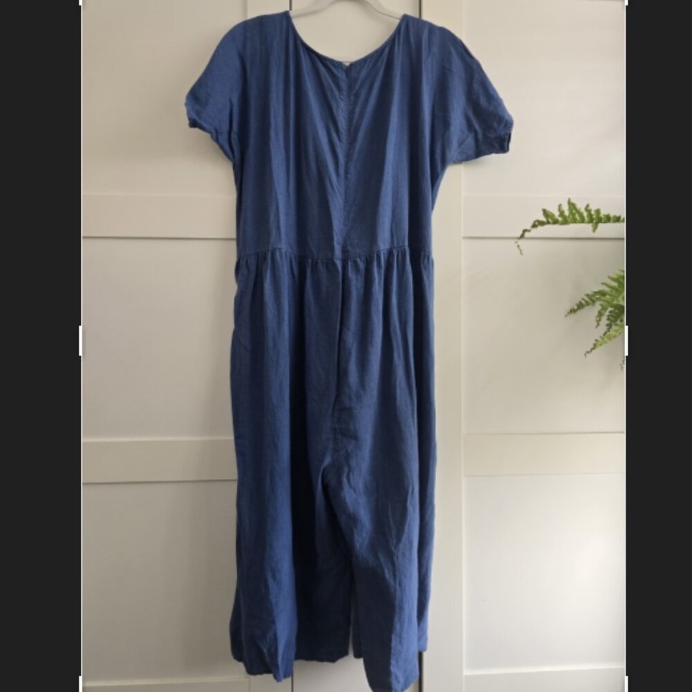 Ilana Kohn Linen Oversized Jumpsuit